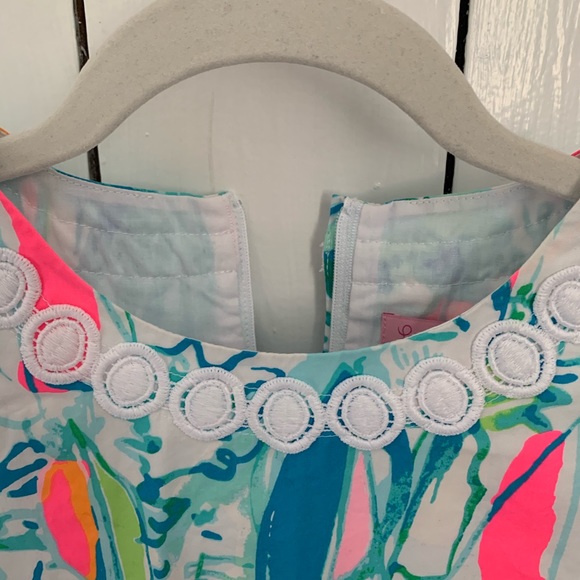 Girls Little Lily Classic Shift Dress - Picture 2 of 6